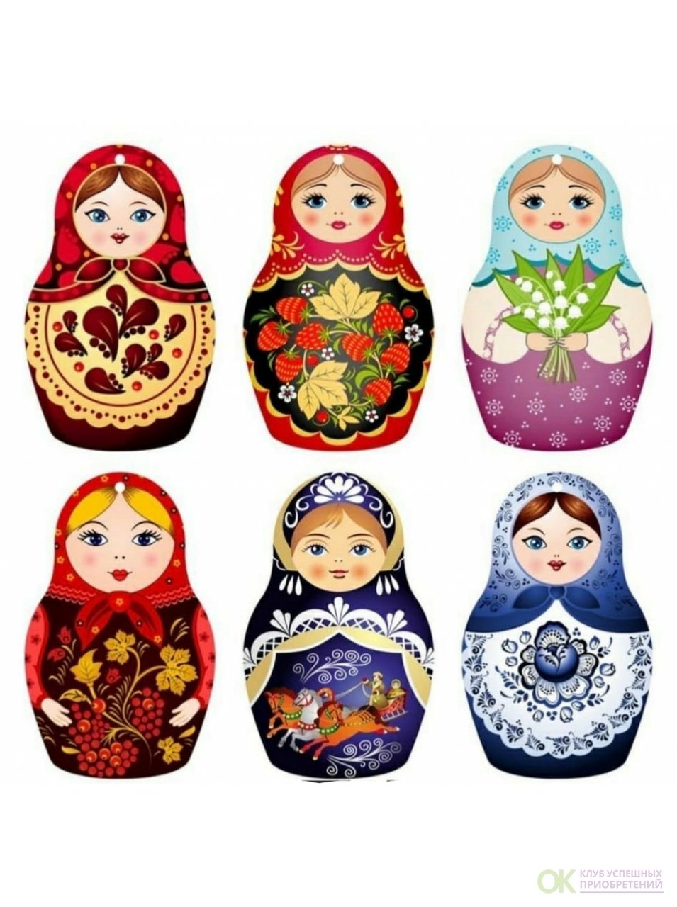 Красивые матрешки