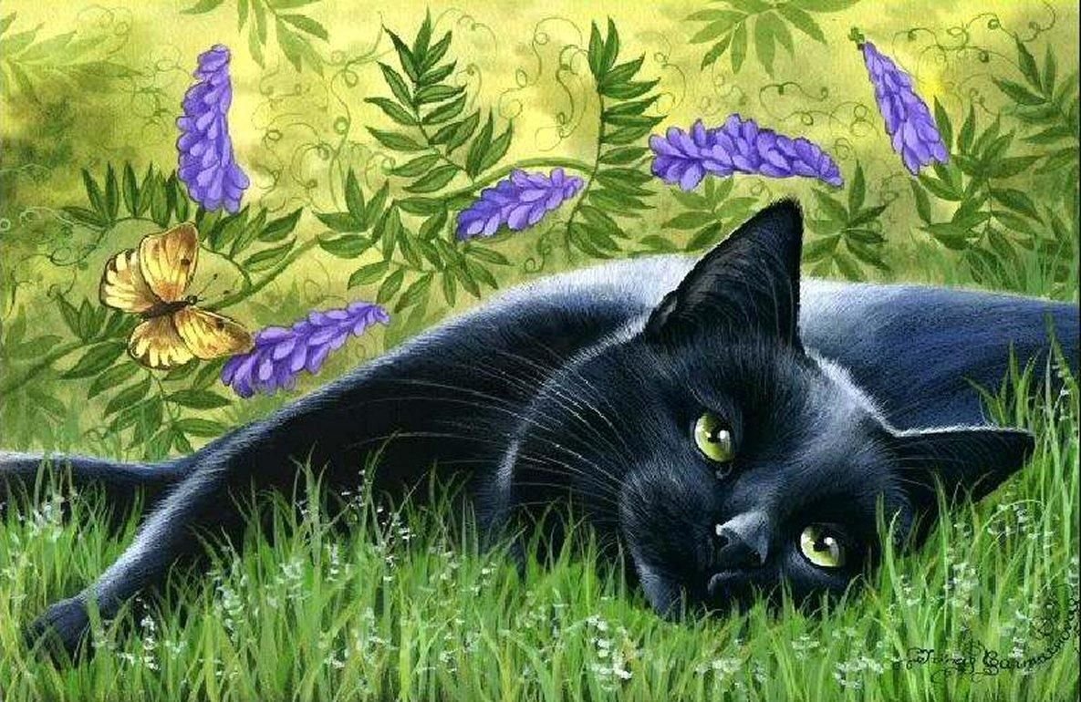 Котенок арт