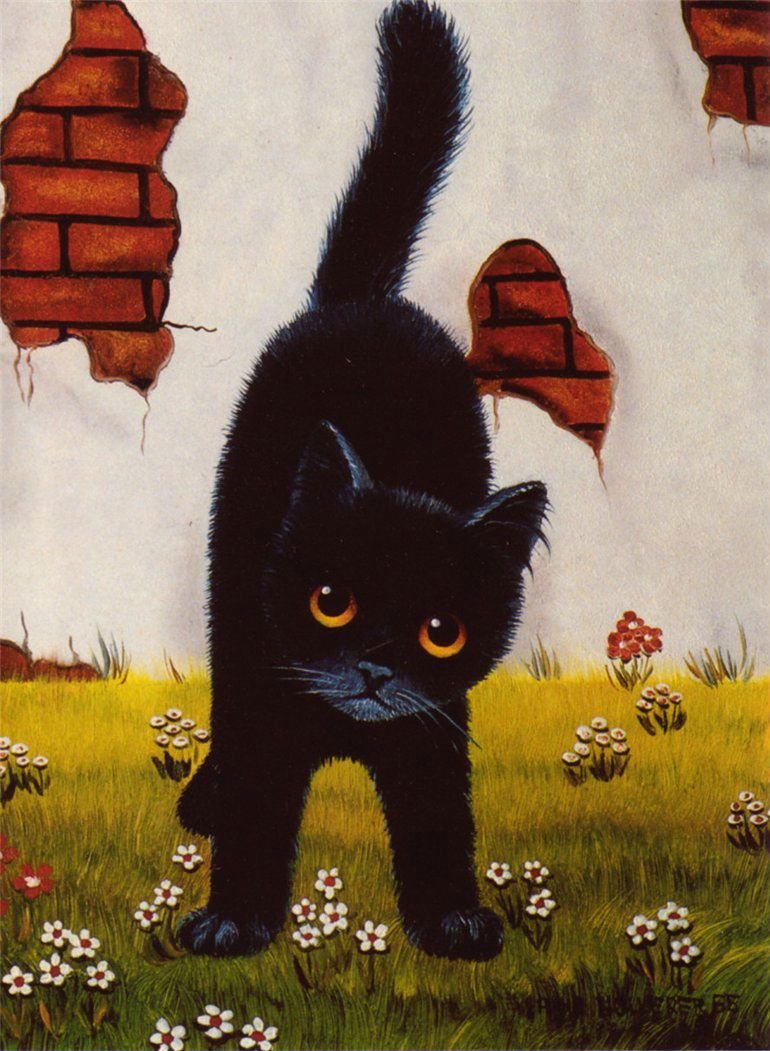 Котенок арт