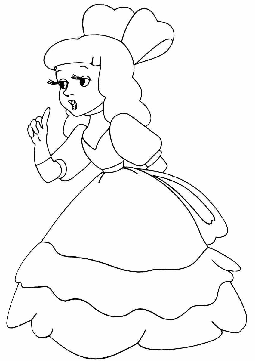 Картинки для раскрашивания буратино