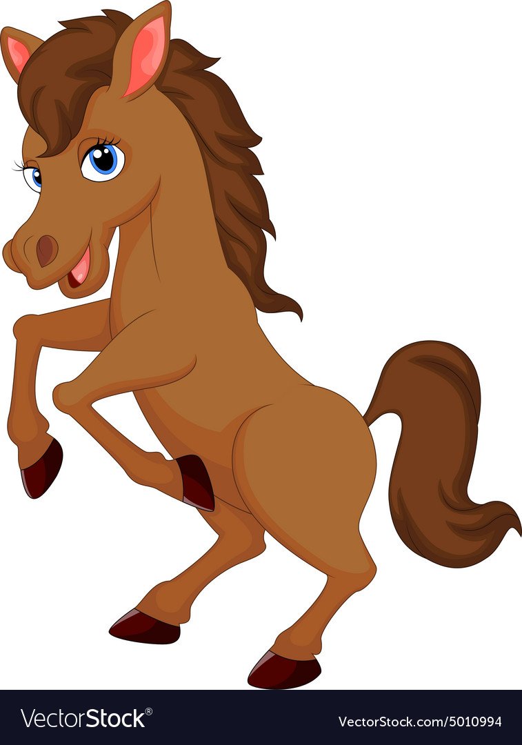 Лошадка на шкафчик в детском саду