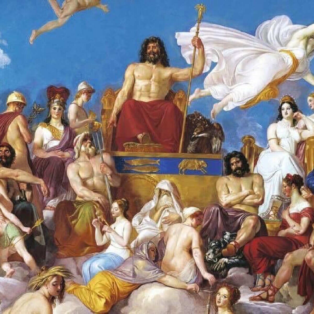 Аполлон Бог арт Перси Джексон Дисней