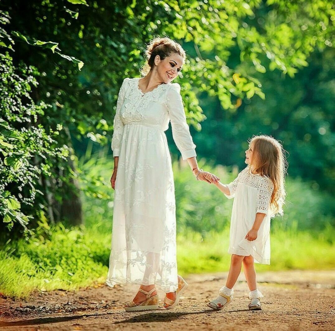 Фотосессия мама и дочка