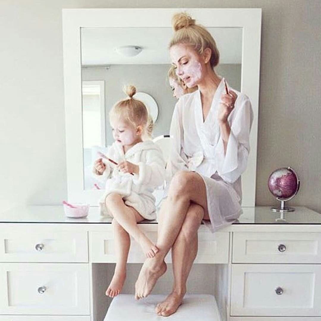 Фотосессия мама и дочка