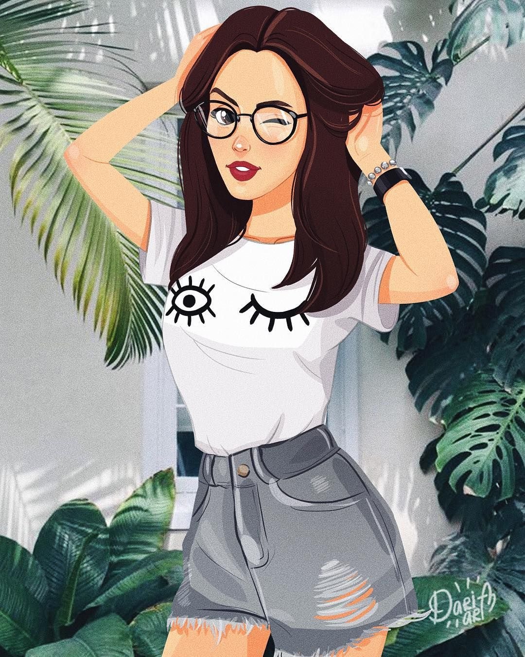 Мультяшные аватарки в инстаграме