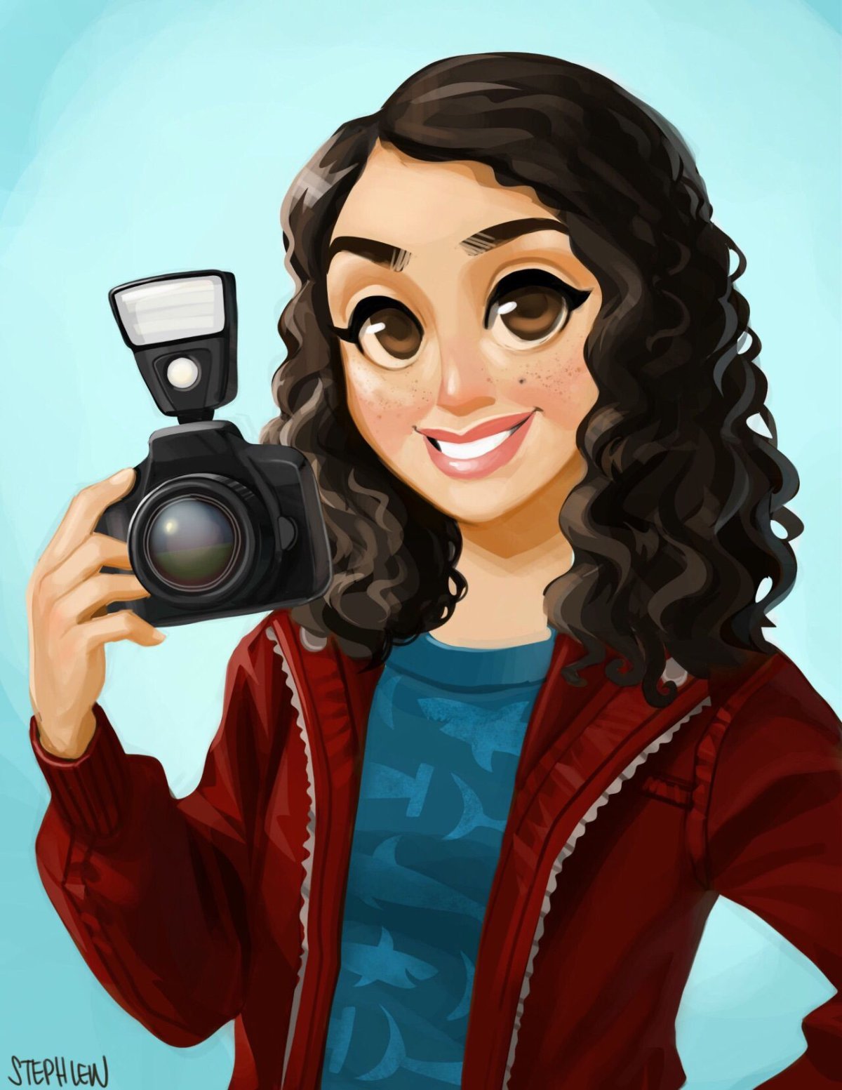 Мультяшный фотограф