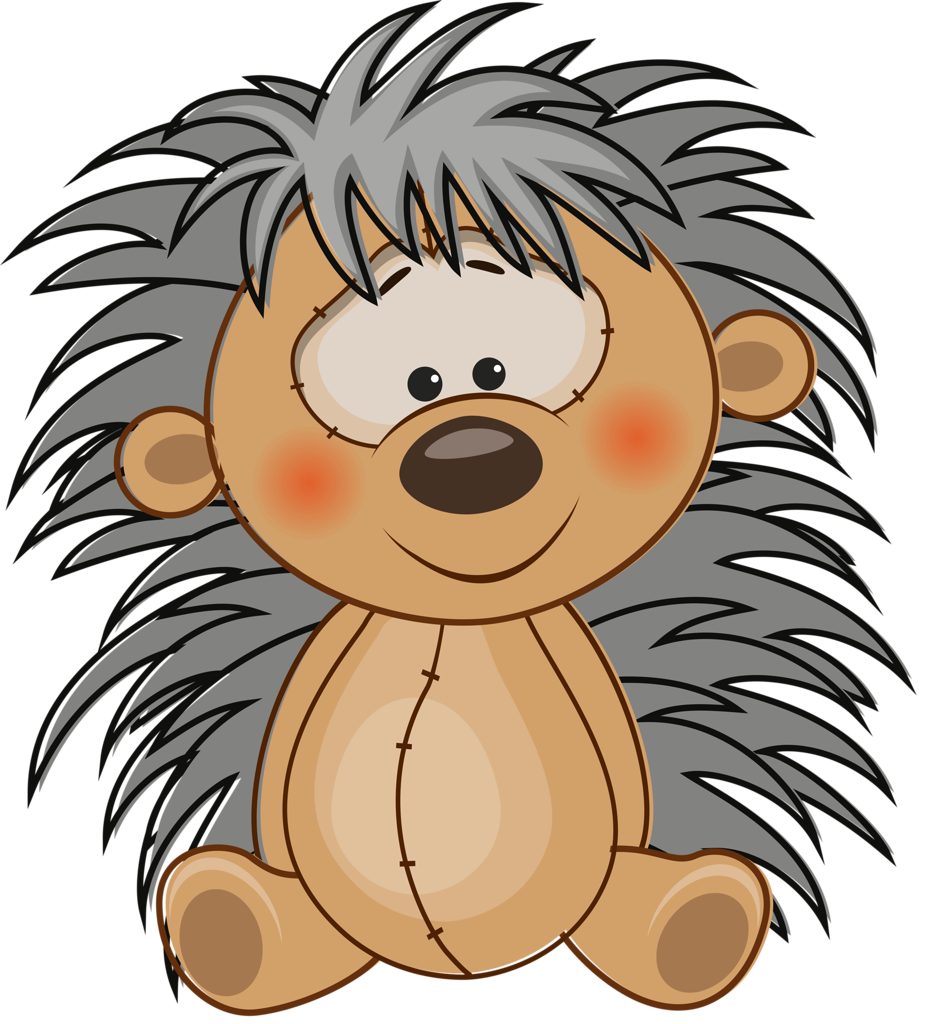 Ежики мультяшные