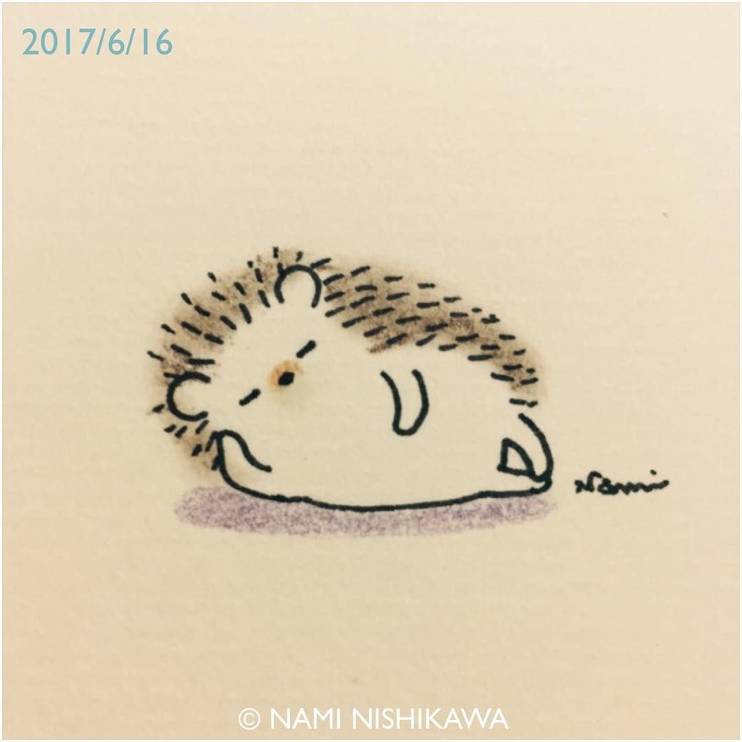 Ёжик для срисовки легкие