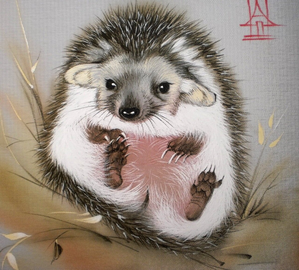 Еж в живописи