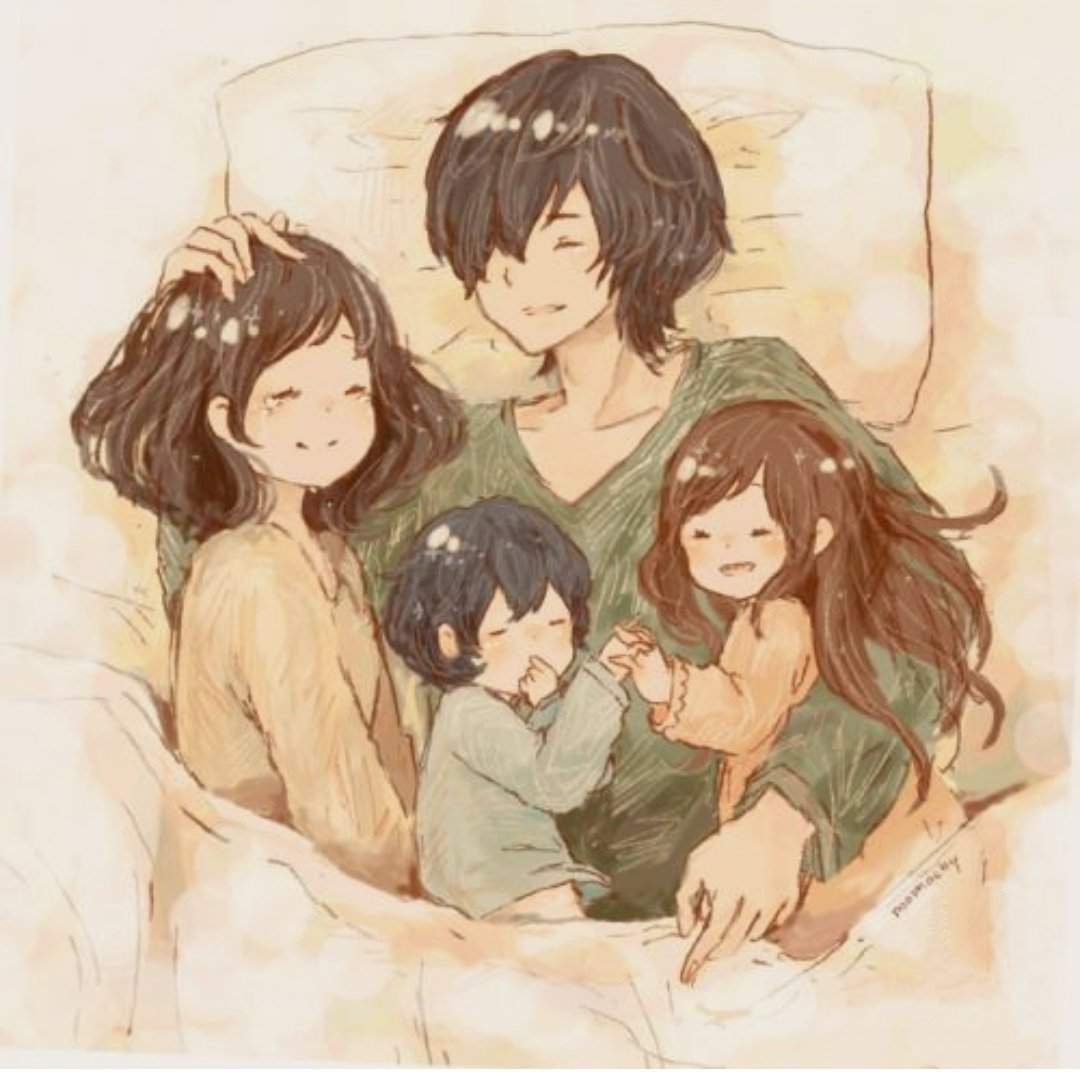 Амэ и Юки отец