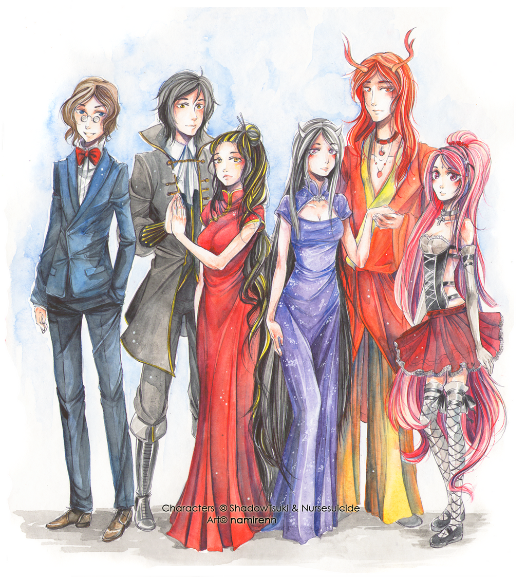 Аниме семья