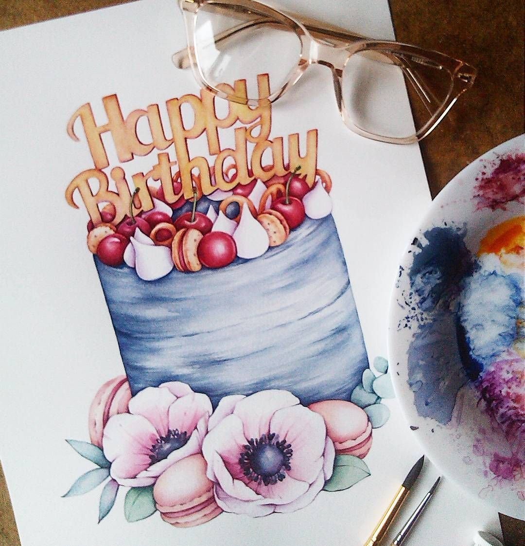 Открытка с днем рождения визажисту