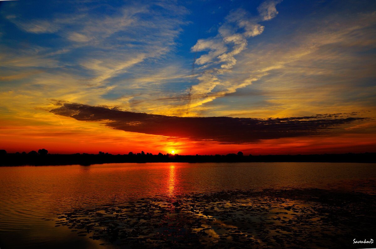 Красивый рассвет