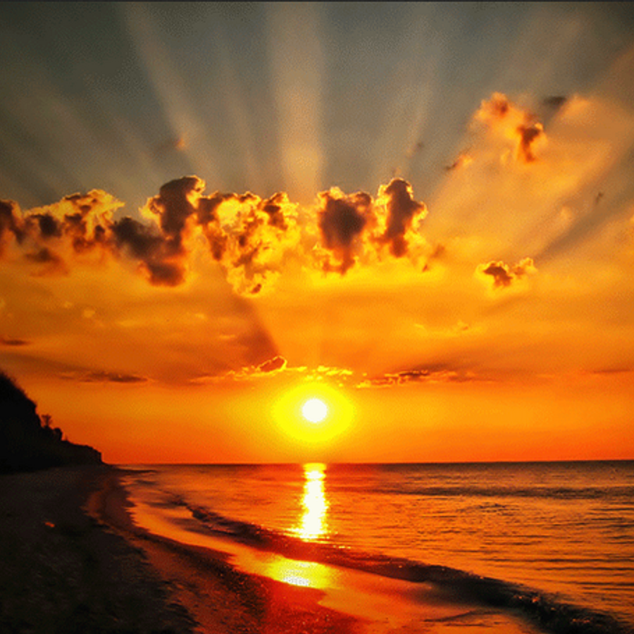 Прекрасный закат