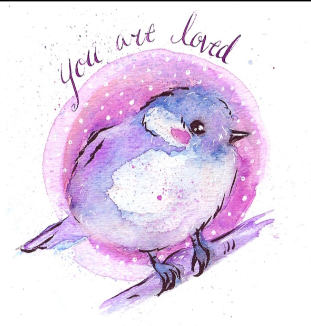 Акварельный кит