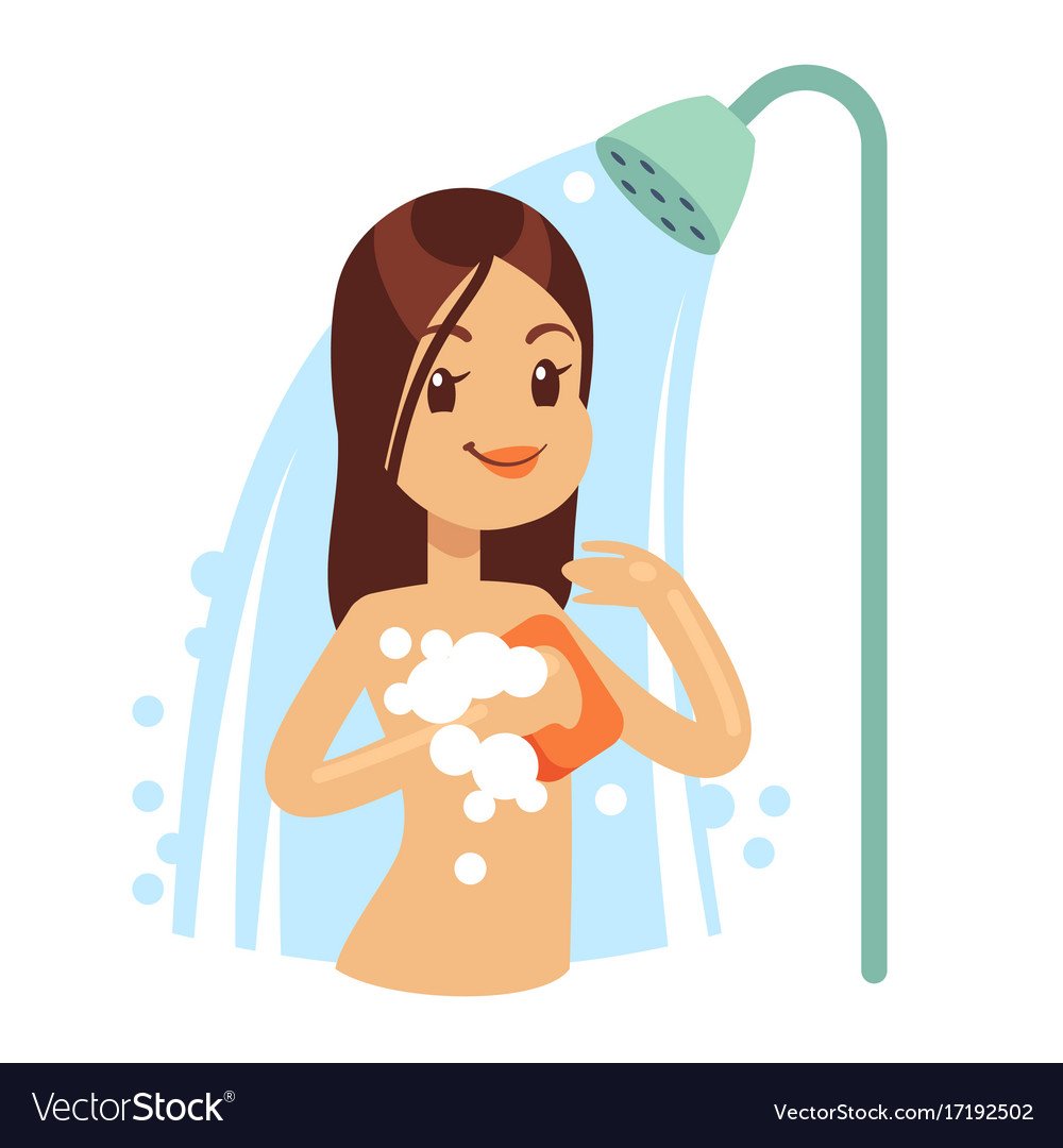 Принимать душ