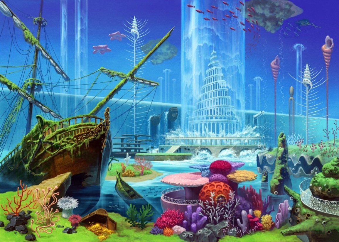 Фотообои рыбки