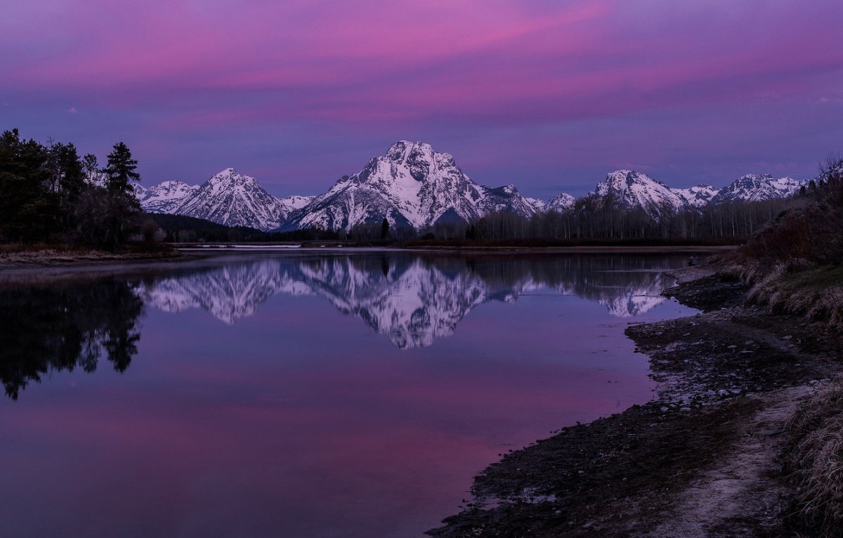 Национальный парк Гранд Тетон, гора Моран