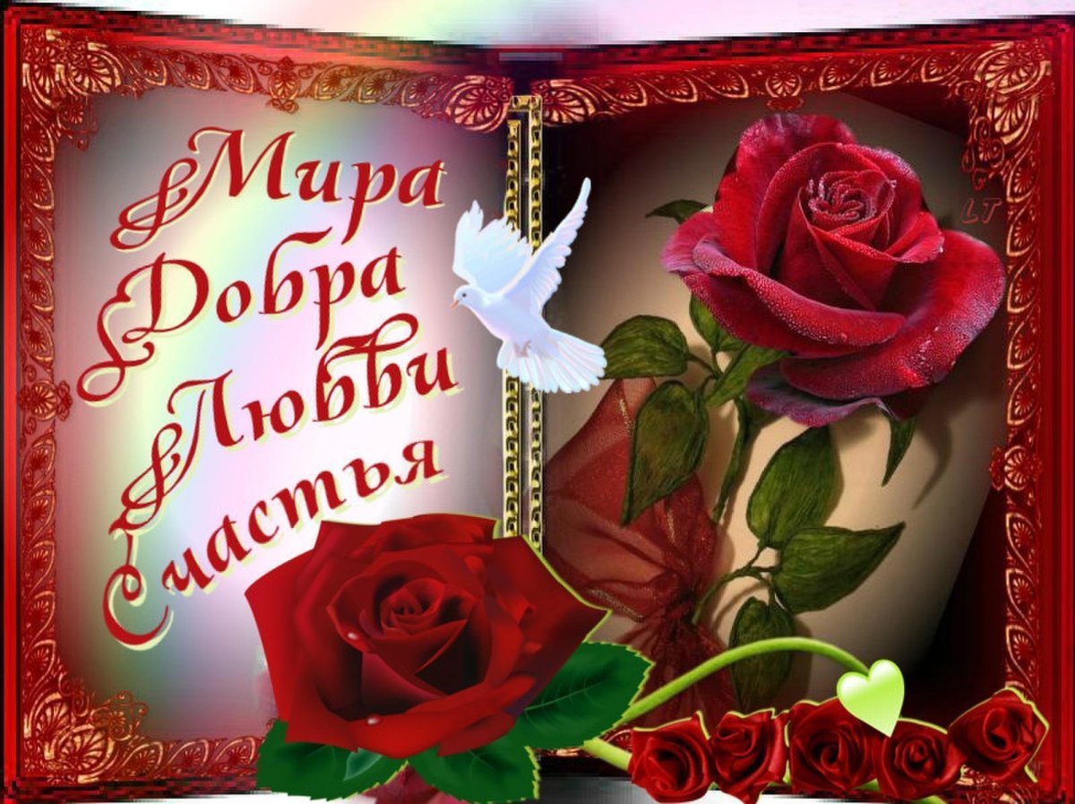 Пожелания добра и благополучия