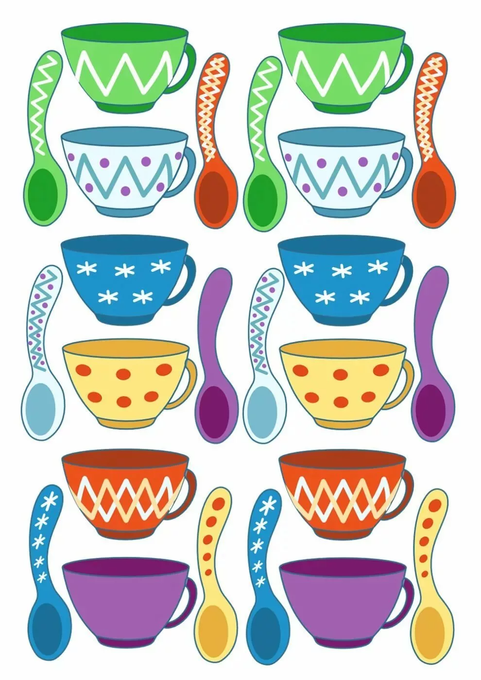 Посуда Развивающее занятие для малышей