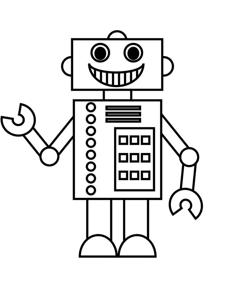 Робокар Поли раскраска a4