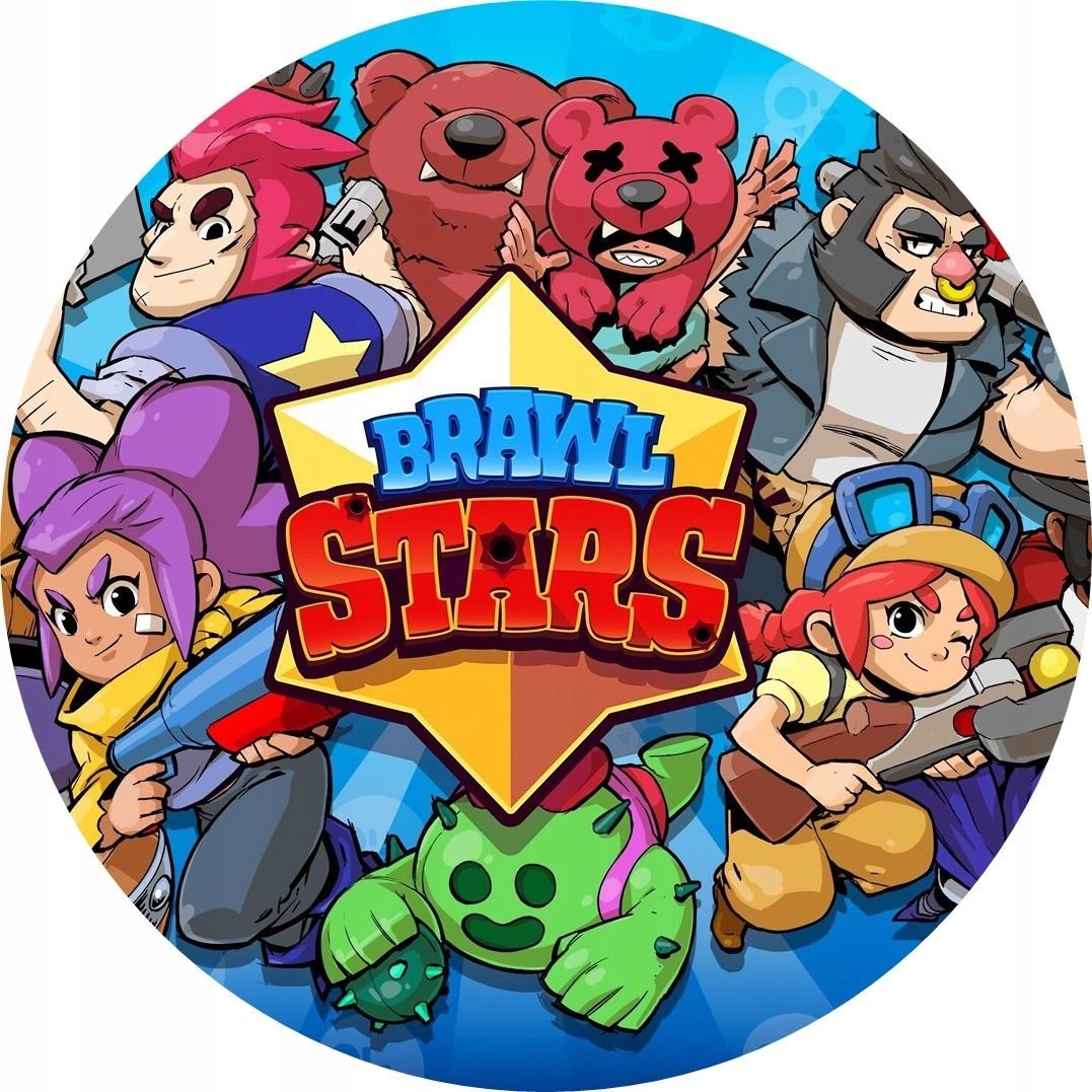 Вафельная печать Brawl Stars