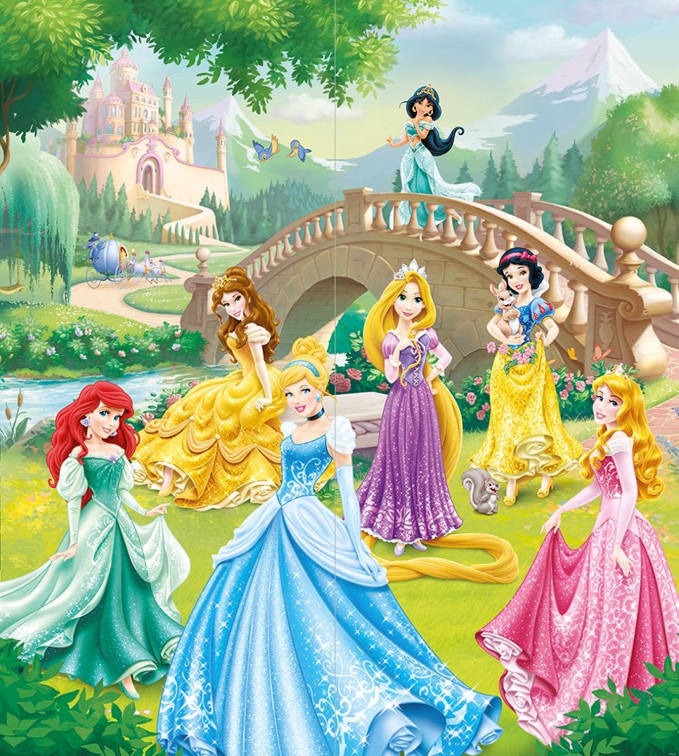 Фотообои "Disney Princess Park"