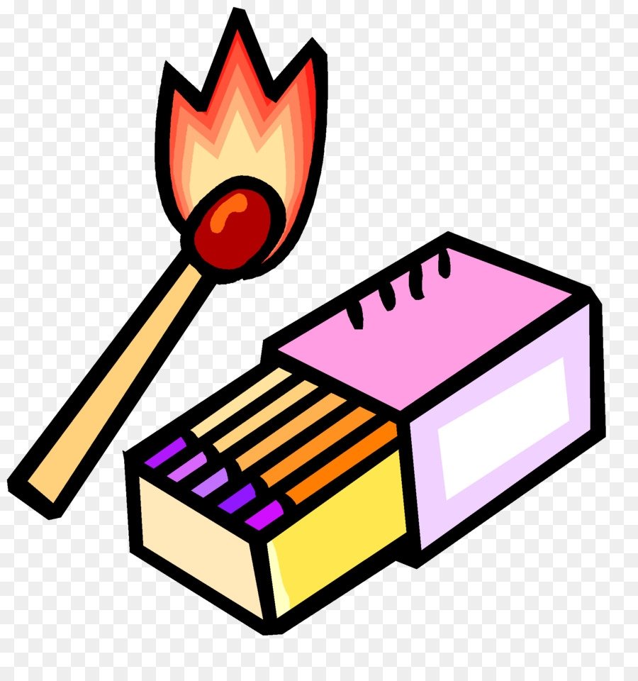 Спички на прозрачном фоне