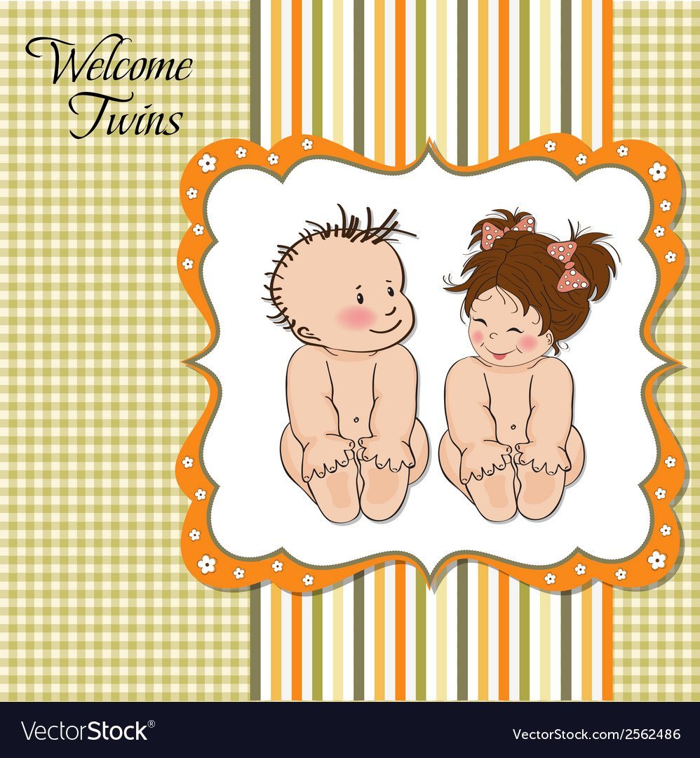 Поздравляю с двойней