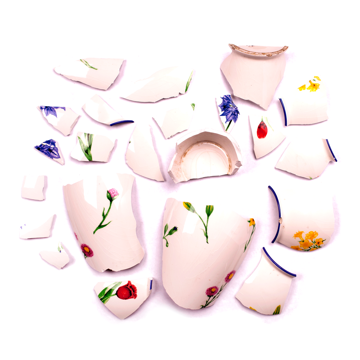 Осколки вазы