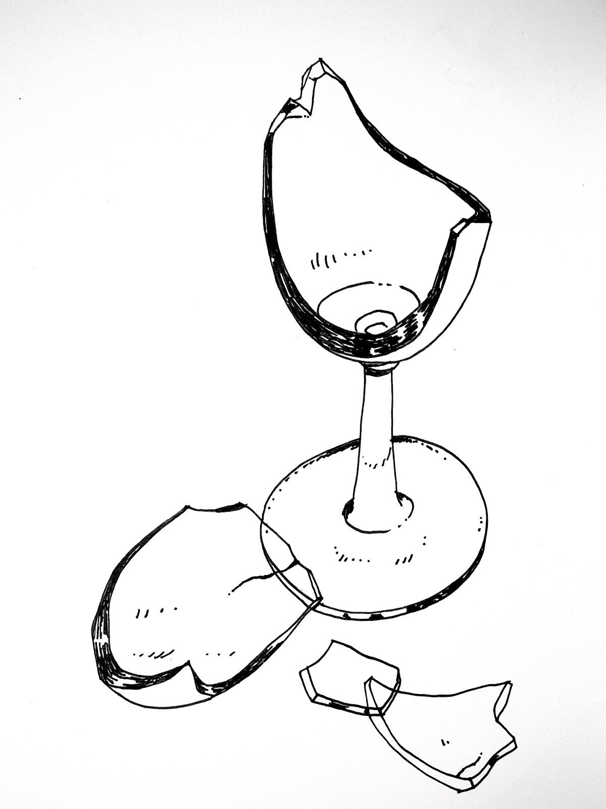 Опрокинутый бокал