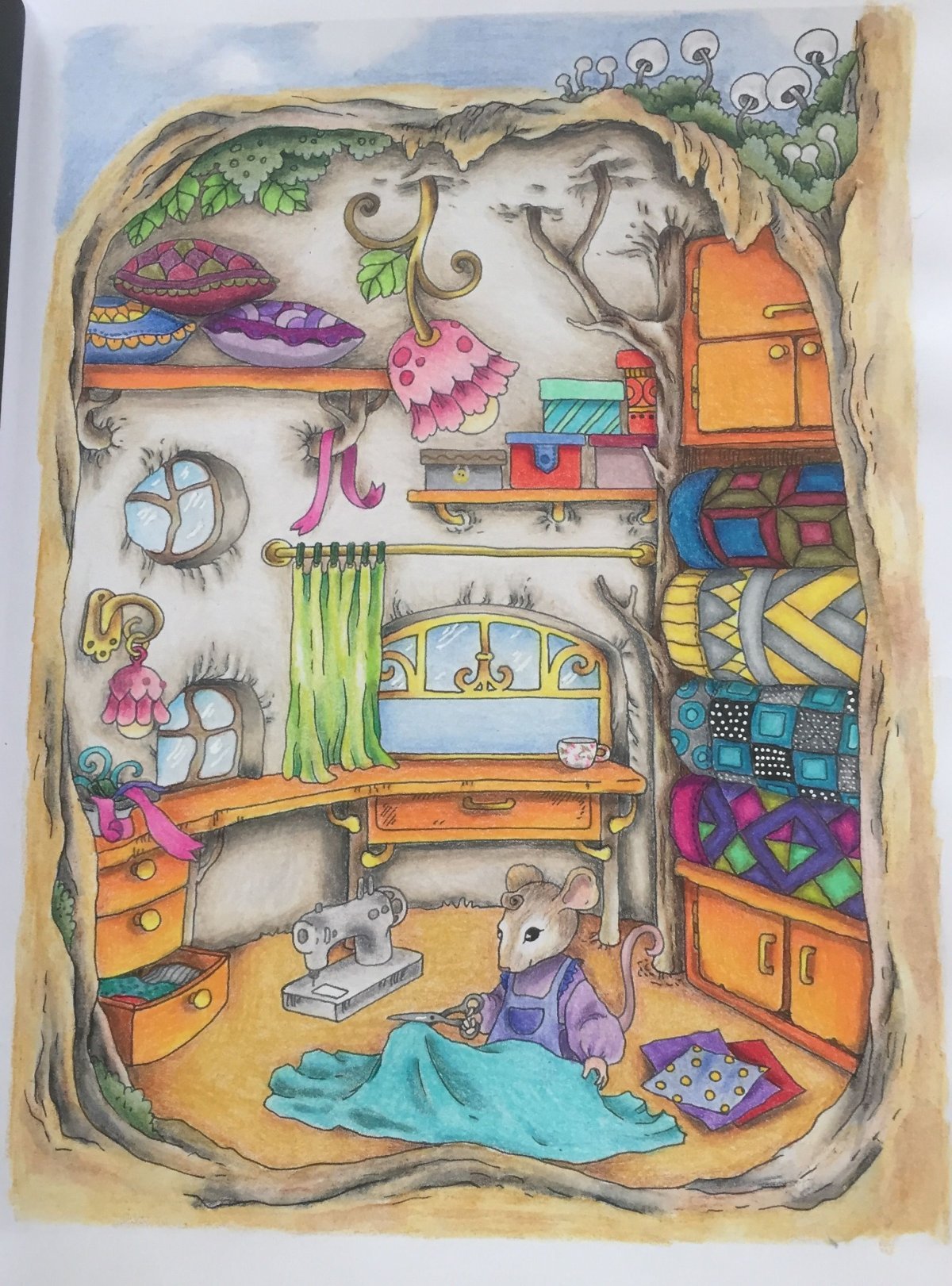 Домик мышки