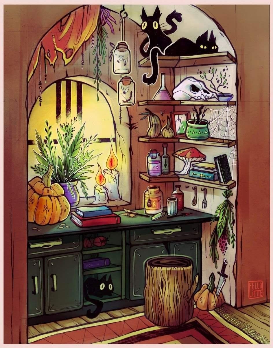 Комната ведьмочки