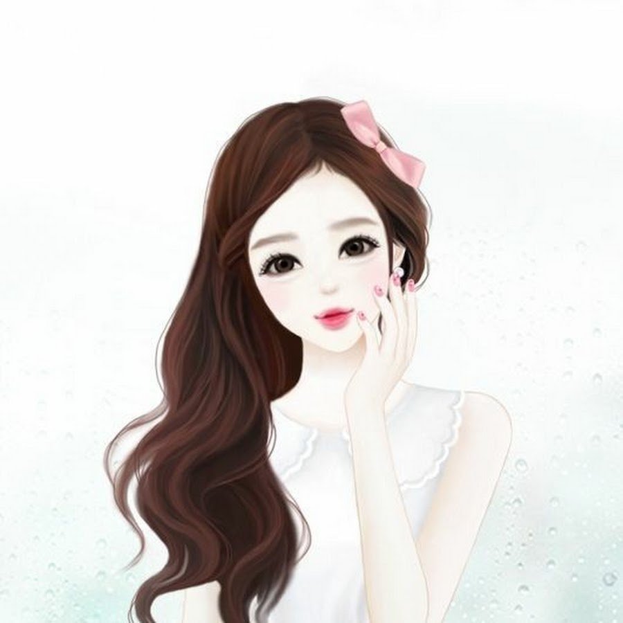 Нарисовать корейскую девушку