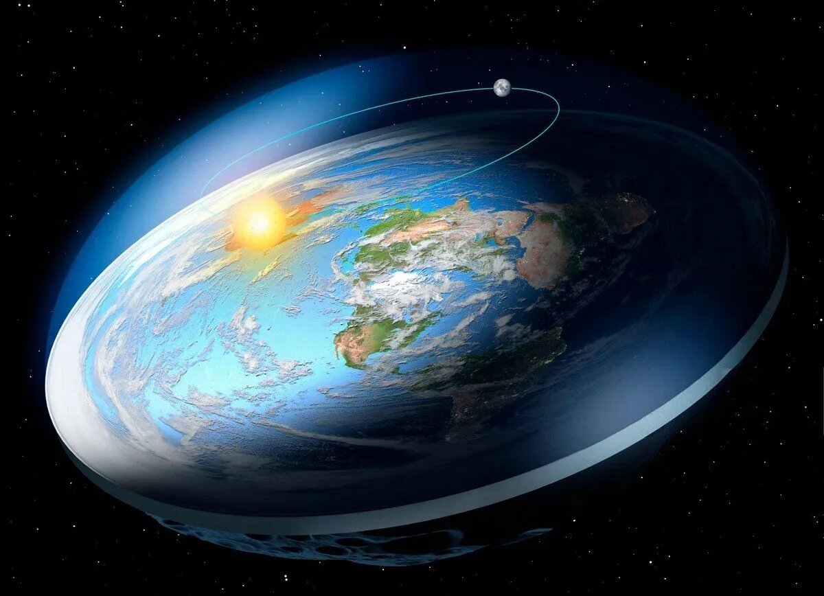 Плоская земля бразильские ученые