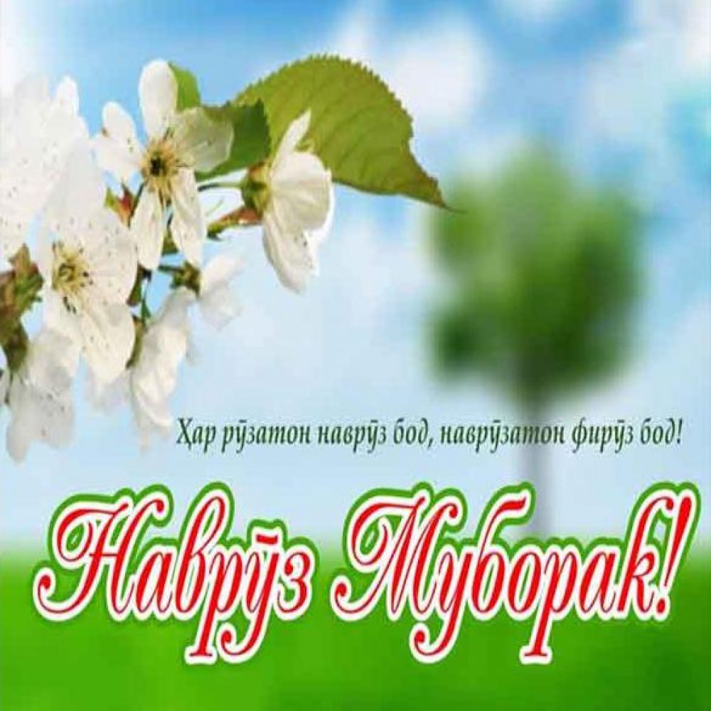 Поздравление с весенним праздником Навруз