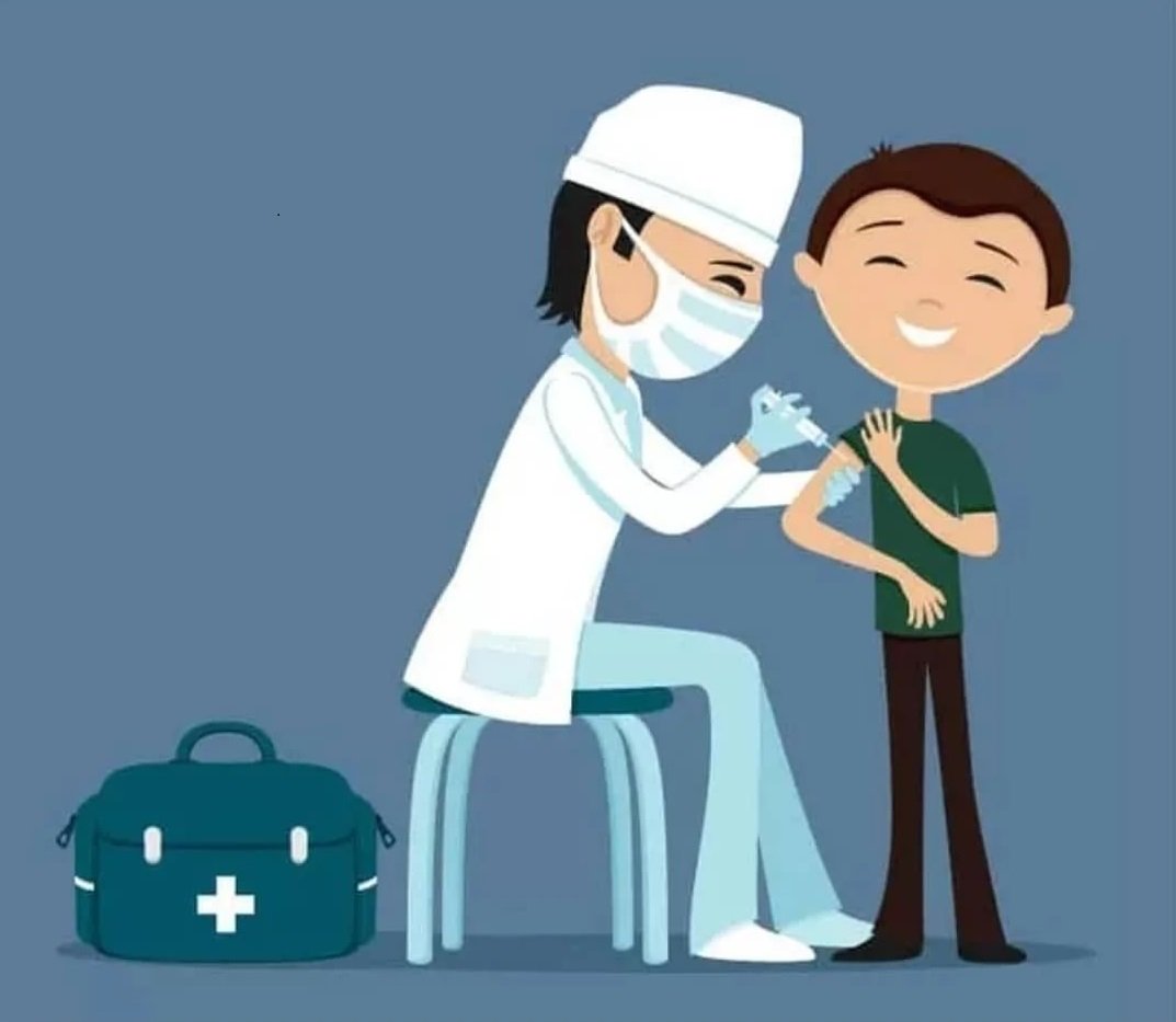 Вакцинация мультяшная