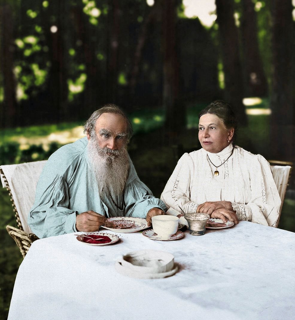 Лев Николаевич и Софья Андреевна