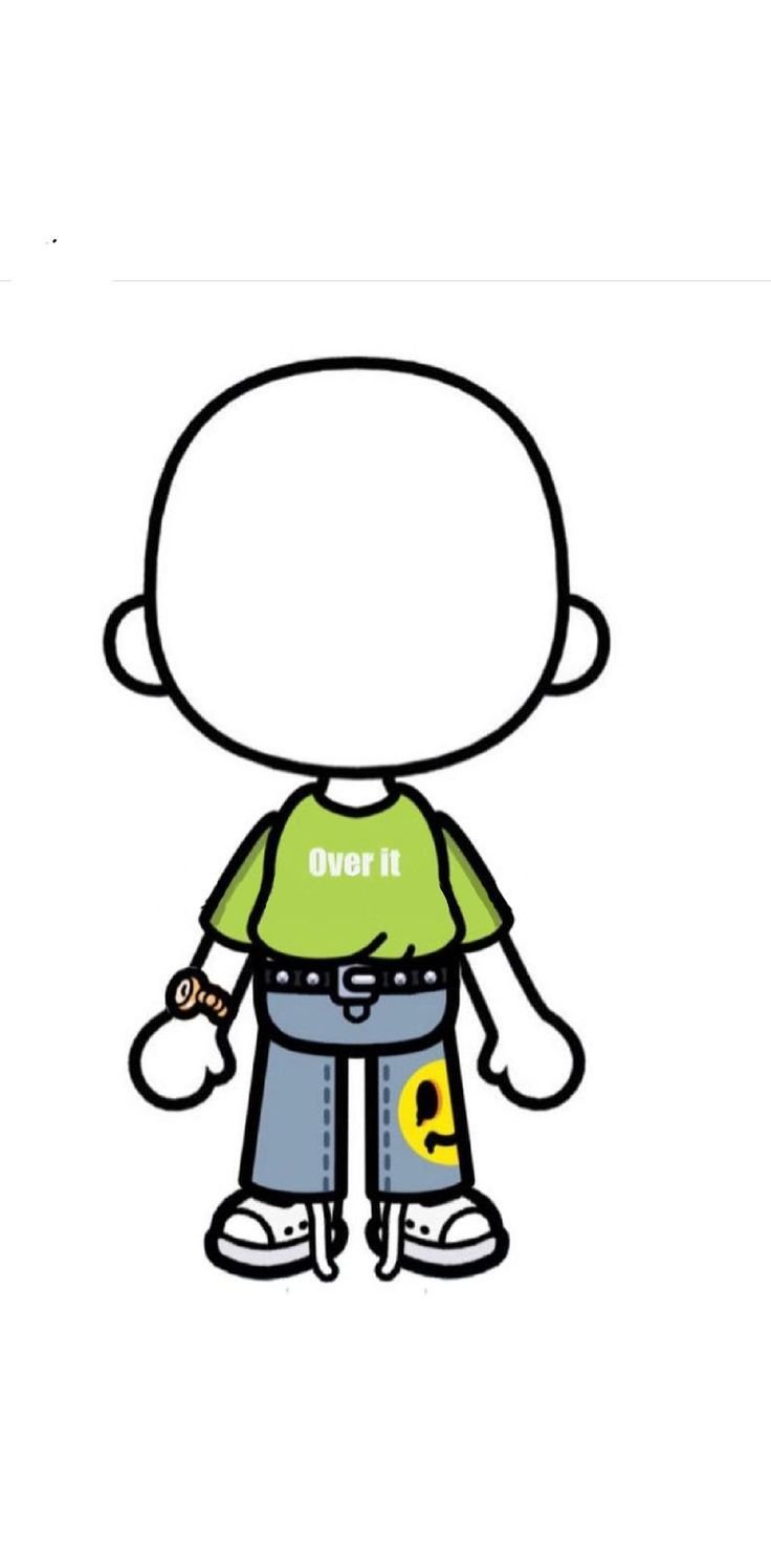 Бумажные куклы toca boca