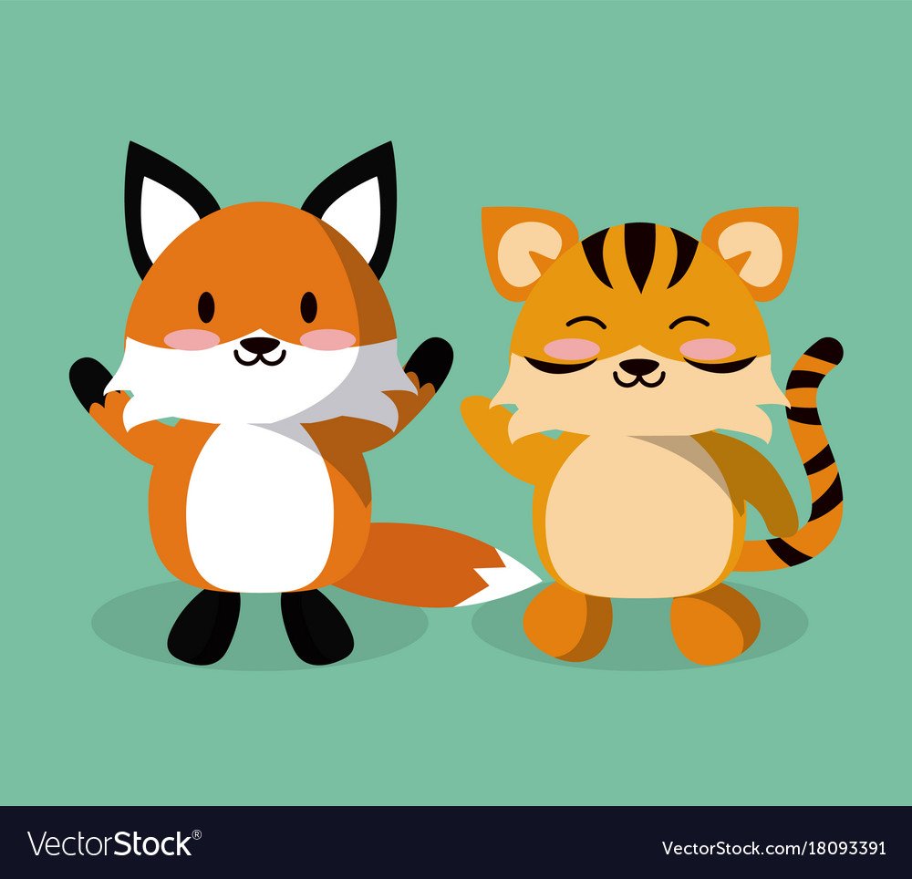 Тигренок и Лисенок