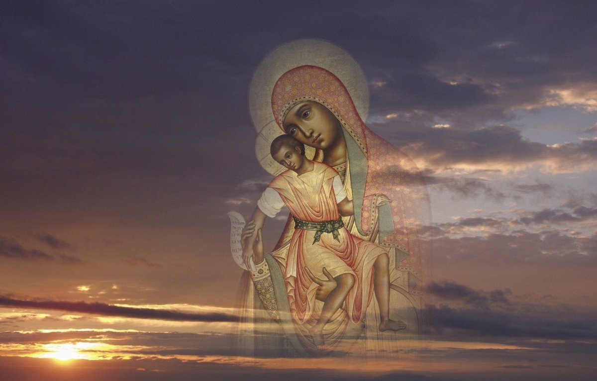 Икона Божией матери Небесная Благодать