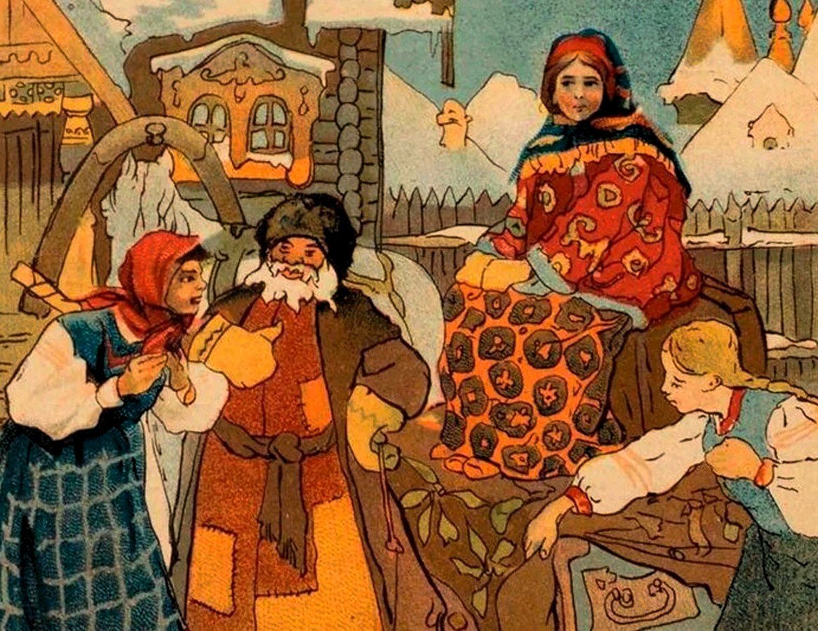 Морозко иллюстрации