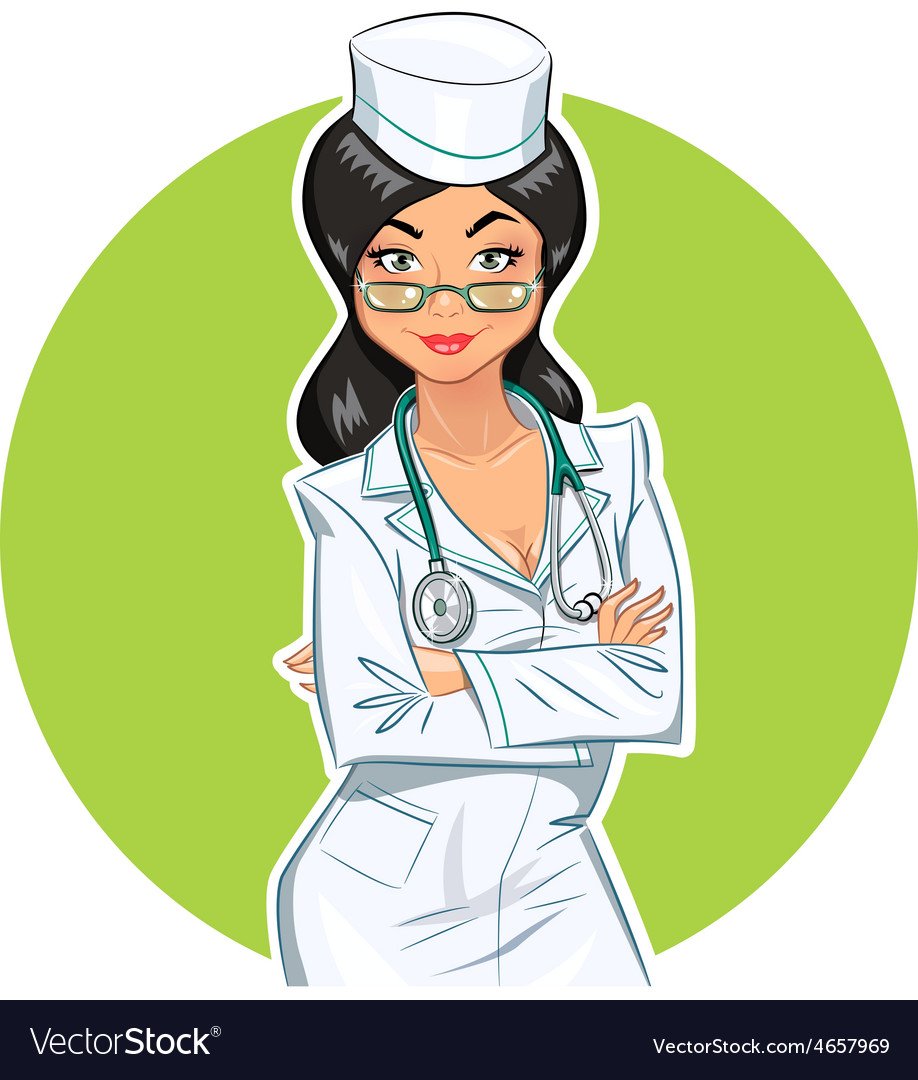 Медсестра мультяшная