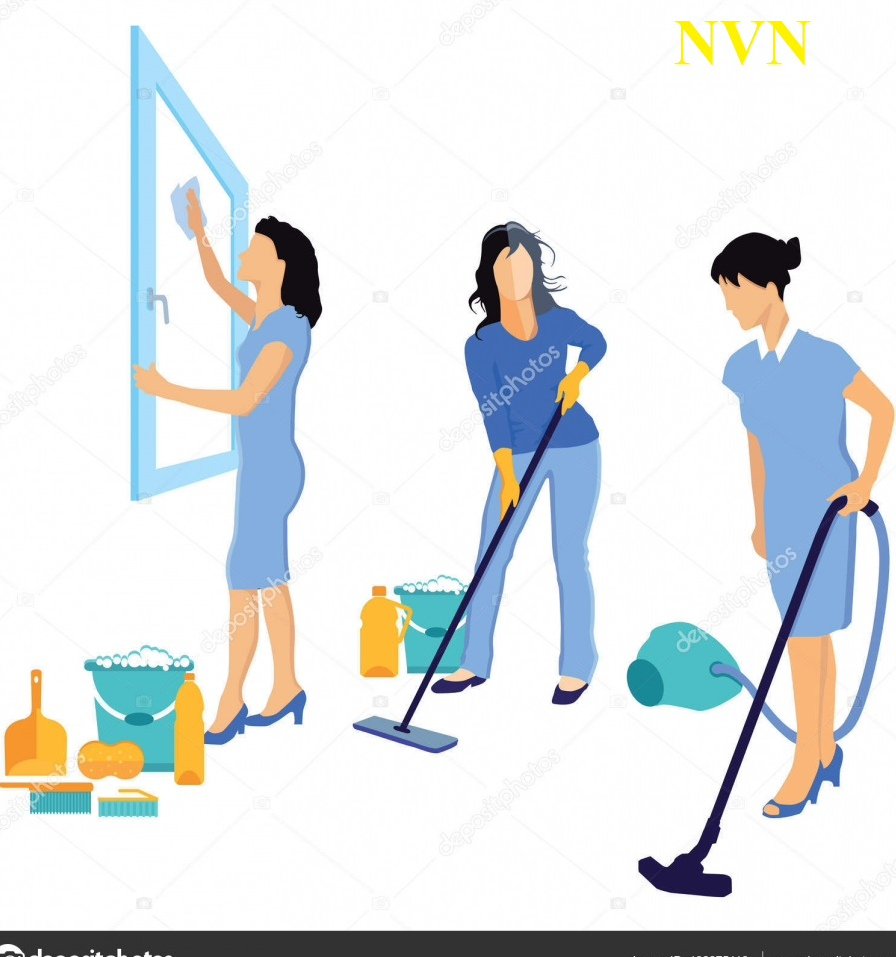 Уборка квартиры рисунок