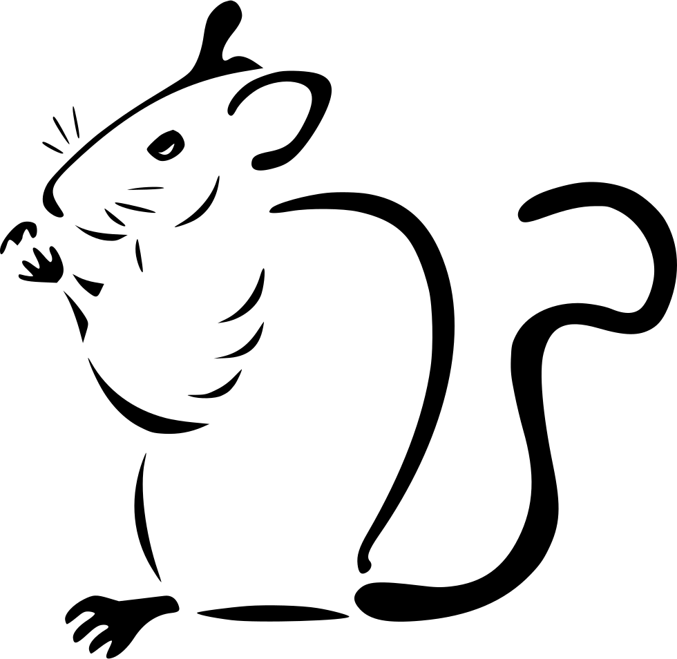 Стилизованная мышь
