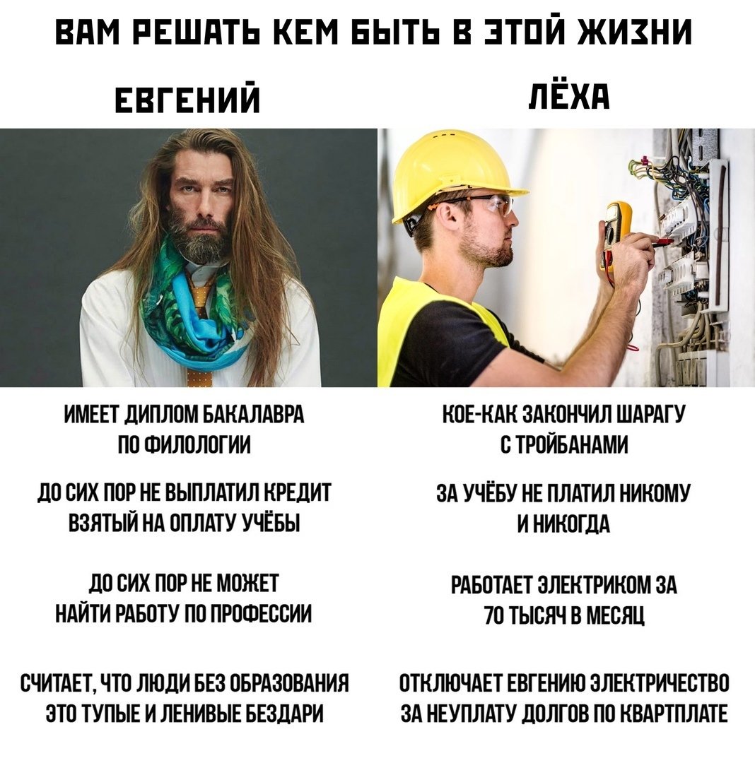 Электрик на столбе