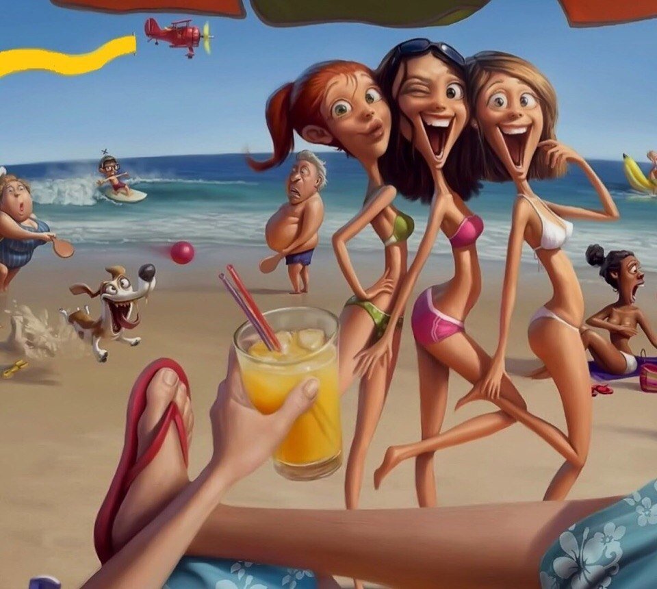 Девочки отдыхают