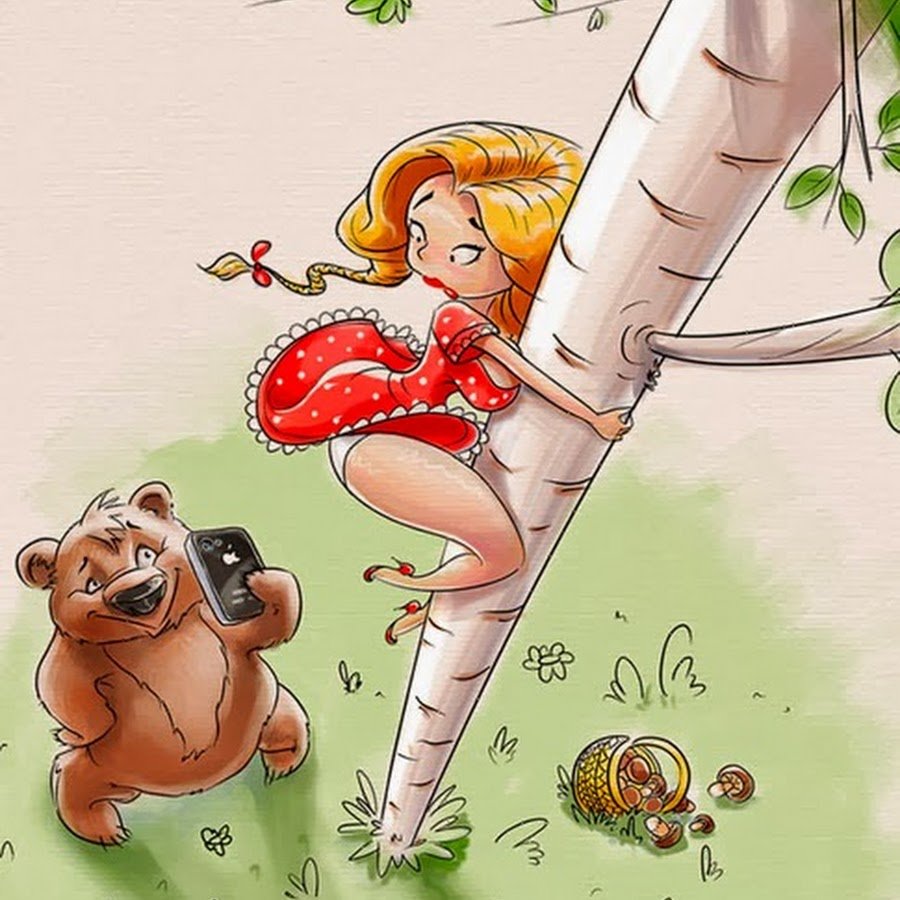 Веселые девчонки мультяшные