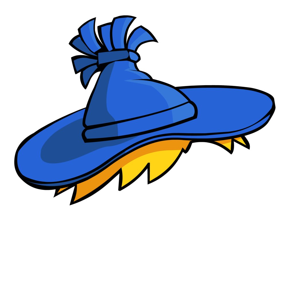 Голубая шляпа Носов, «Незнайка в Солнечном городе».)