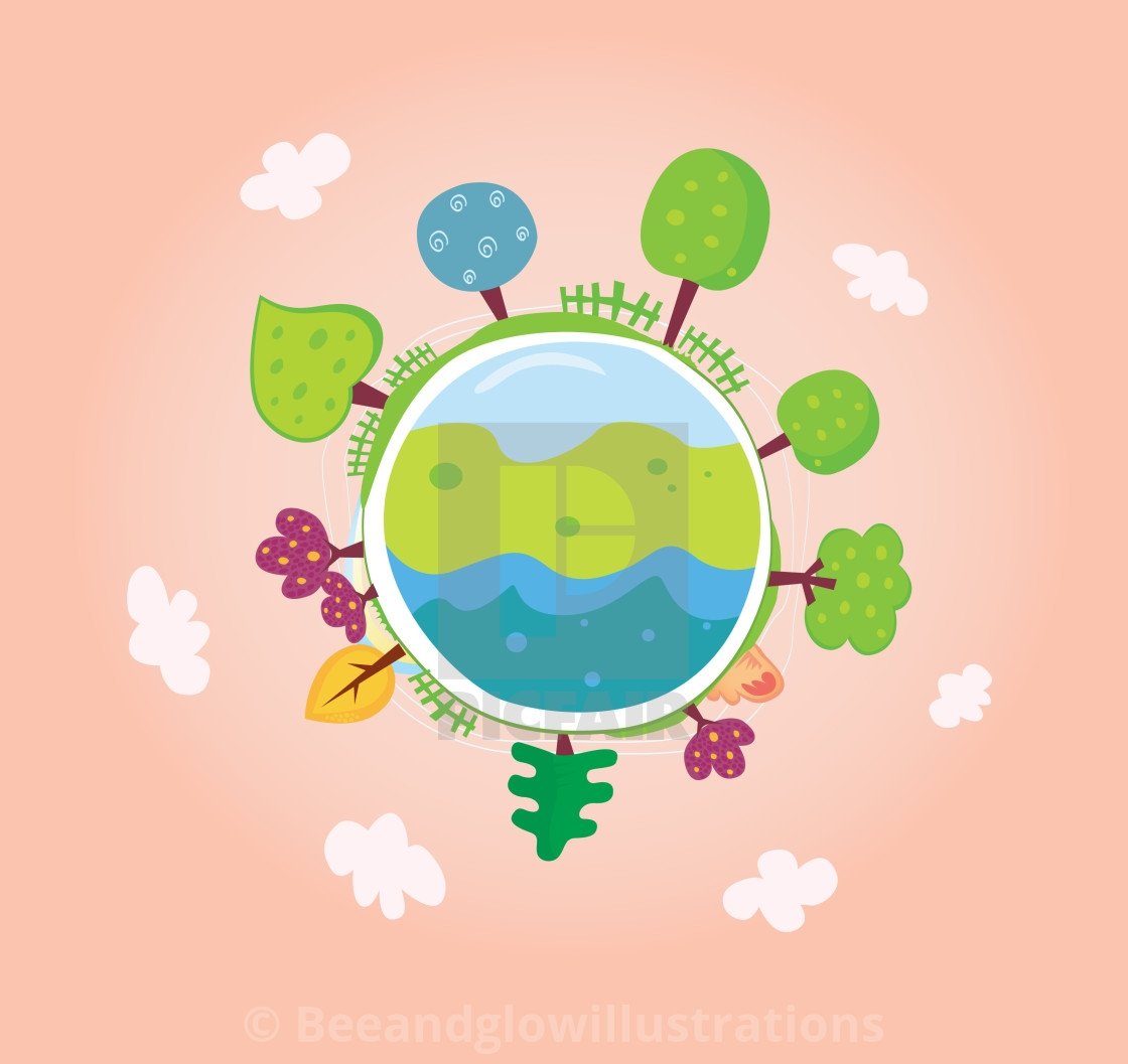 Планета в руках